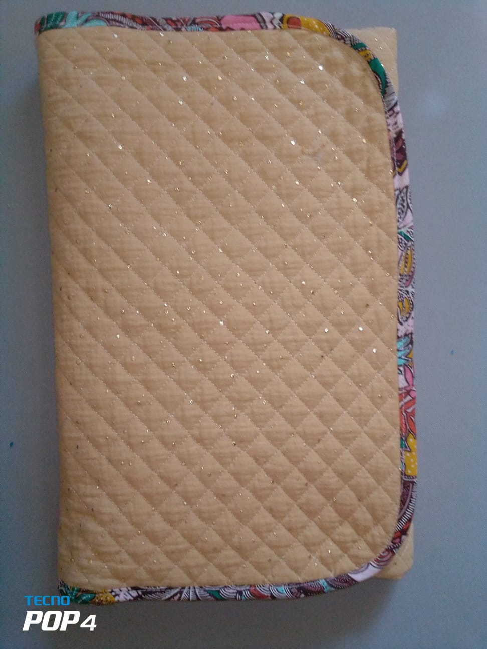 Matelas à langer portables pour bébé -Jaune - Image 2