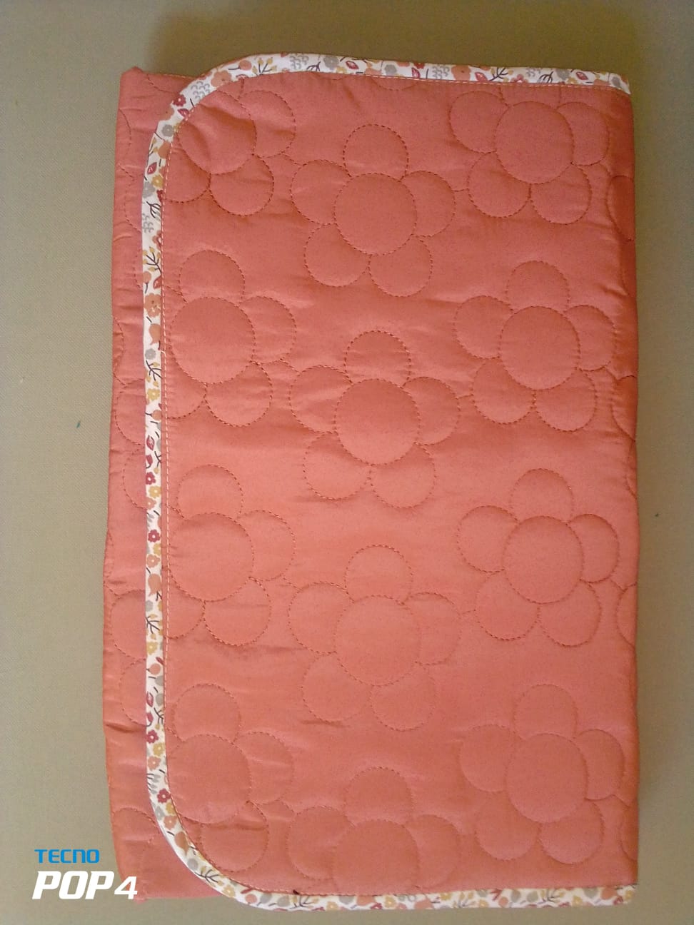 Matelas à langer portables pour bébé -rose - Image 2